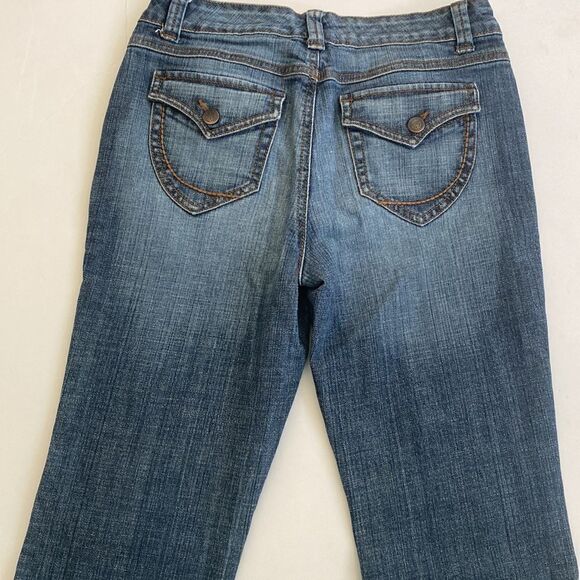 Nine West Midrise Bootcut Jeans Size 6 - Picture 4 of 6